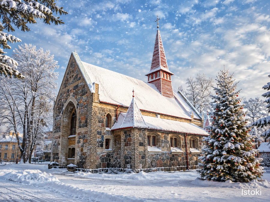 Автобус| Новогодний вояж по янтарному краю из Твери